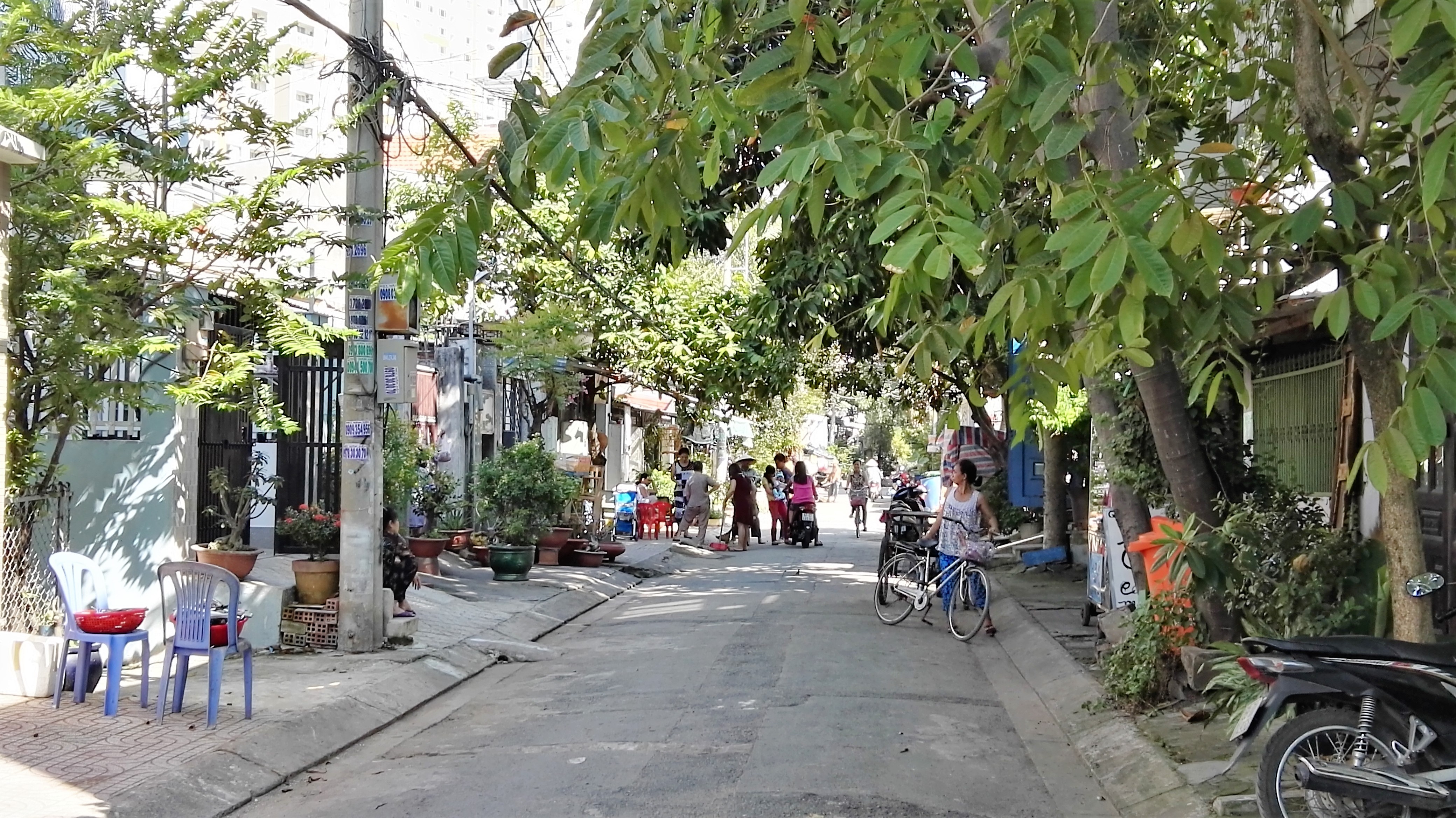 Rue de Thao Dien Saigon Vietnam